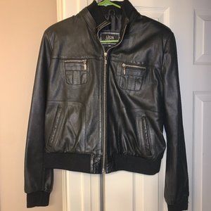 100% Genuine Lambskin Black Leather Jacket